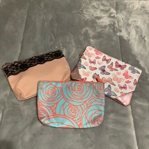 3 Ipsy makeup bags